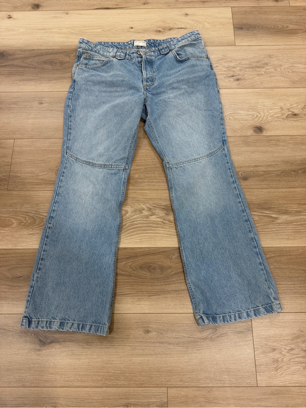 We The Free Light Blue Flare Jeans